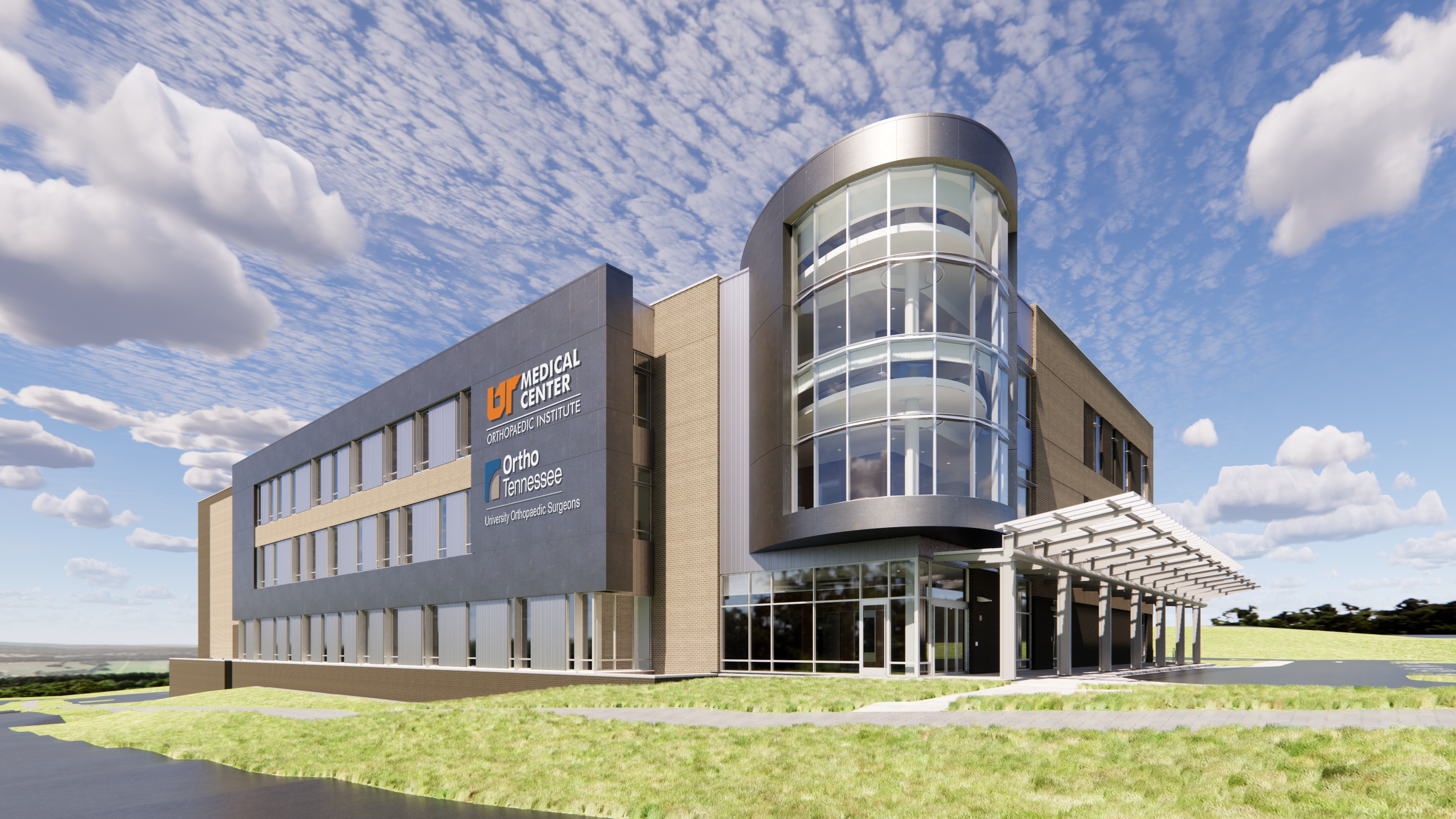 Rendering photo of University Orthopaedic Surgeons' new location