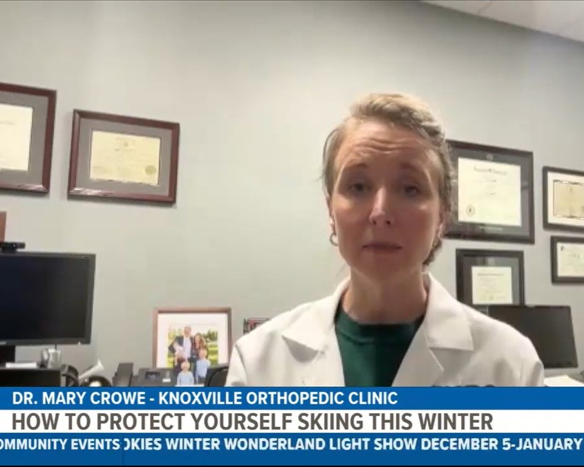 WBIR: KOC Physician Offers Winter Sports Safety Tips